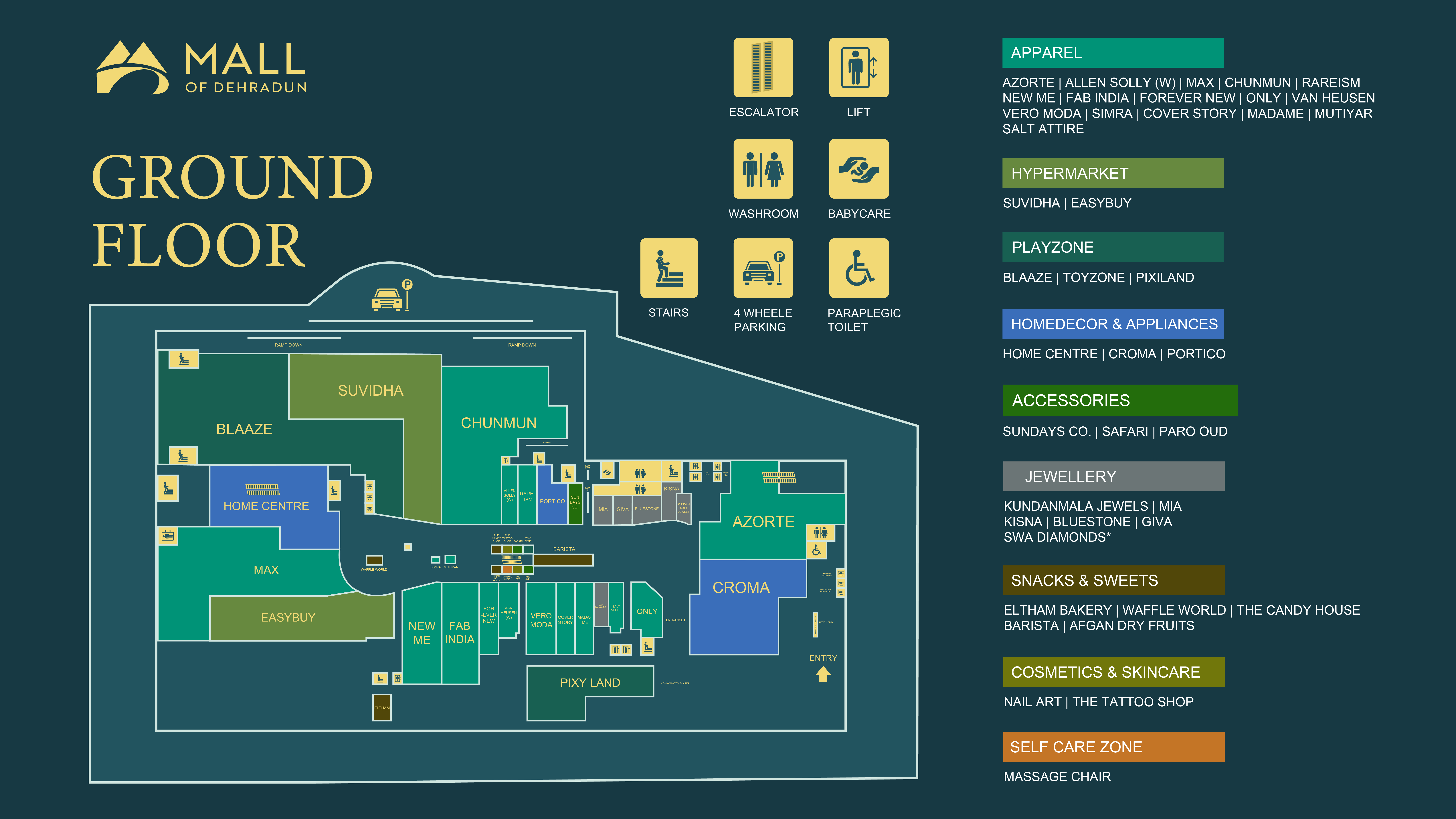 First Floor Map